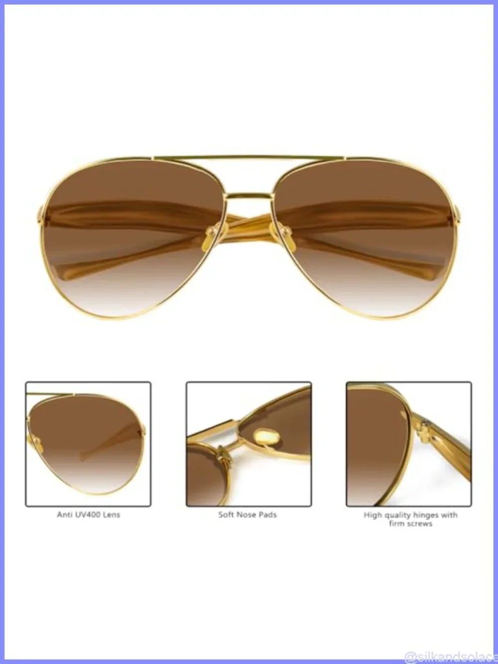 N/A retro gold